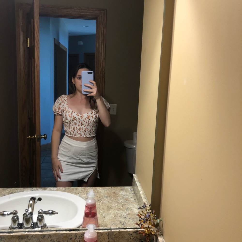 Verge Girl Floral Crop Top